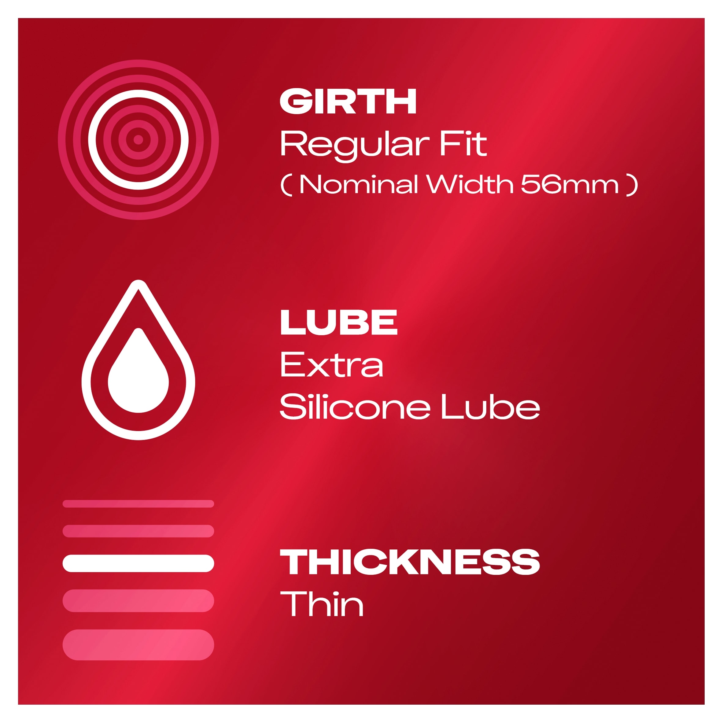 Durex Thin Feel Condoms Enhanced Sensitivity Regular Fit 20 Pack thumbnail 3