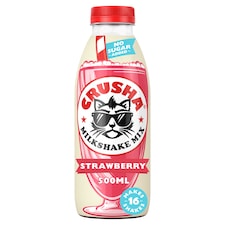 Crusha Strawberry No Added Sugar 500Ml