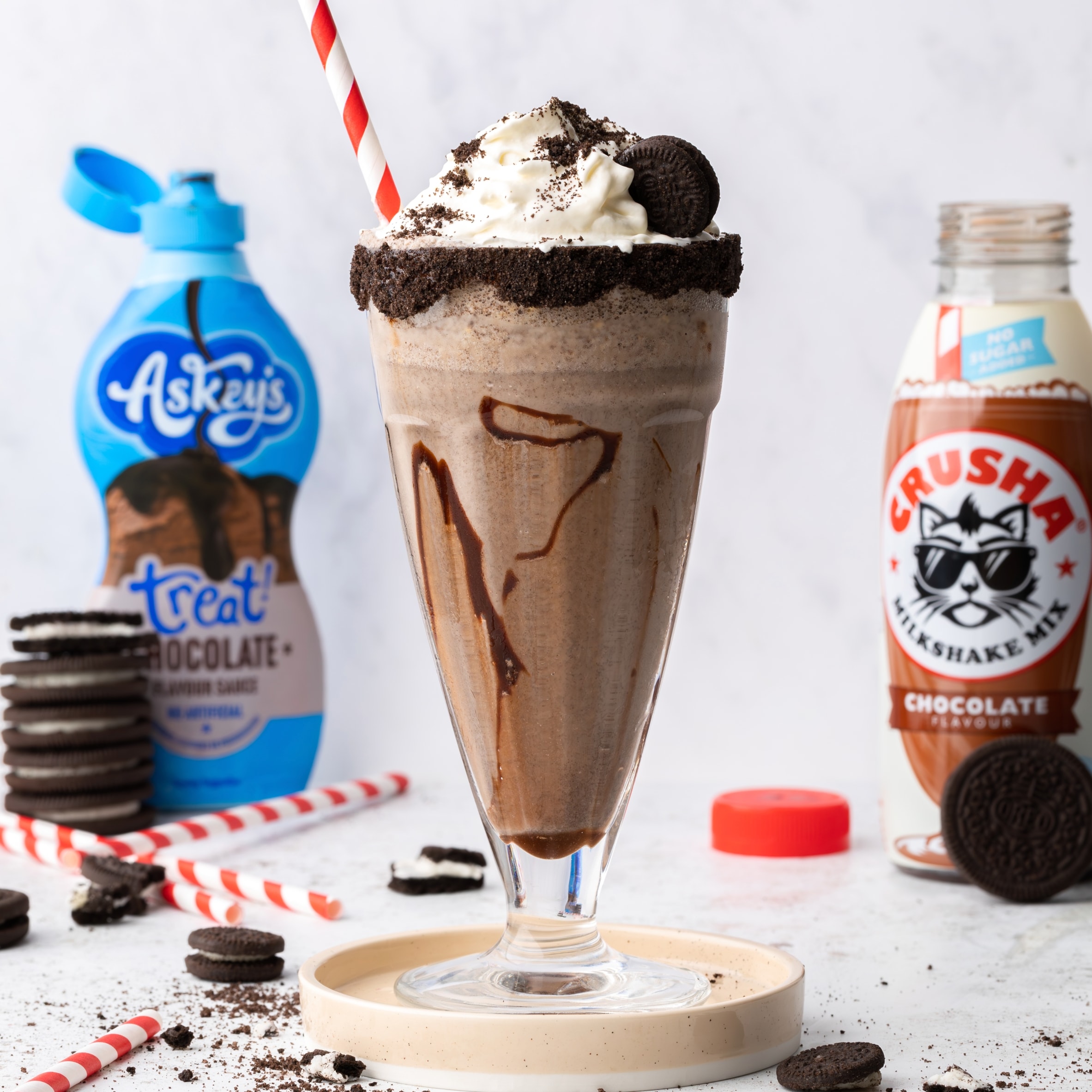 Crusha Chocolate No Added Sugar 500Ml thumbnail 3