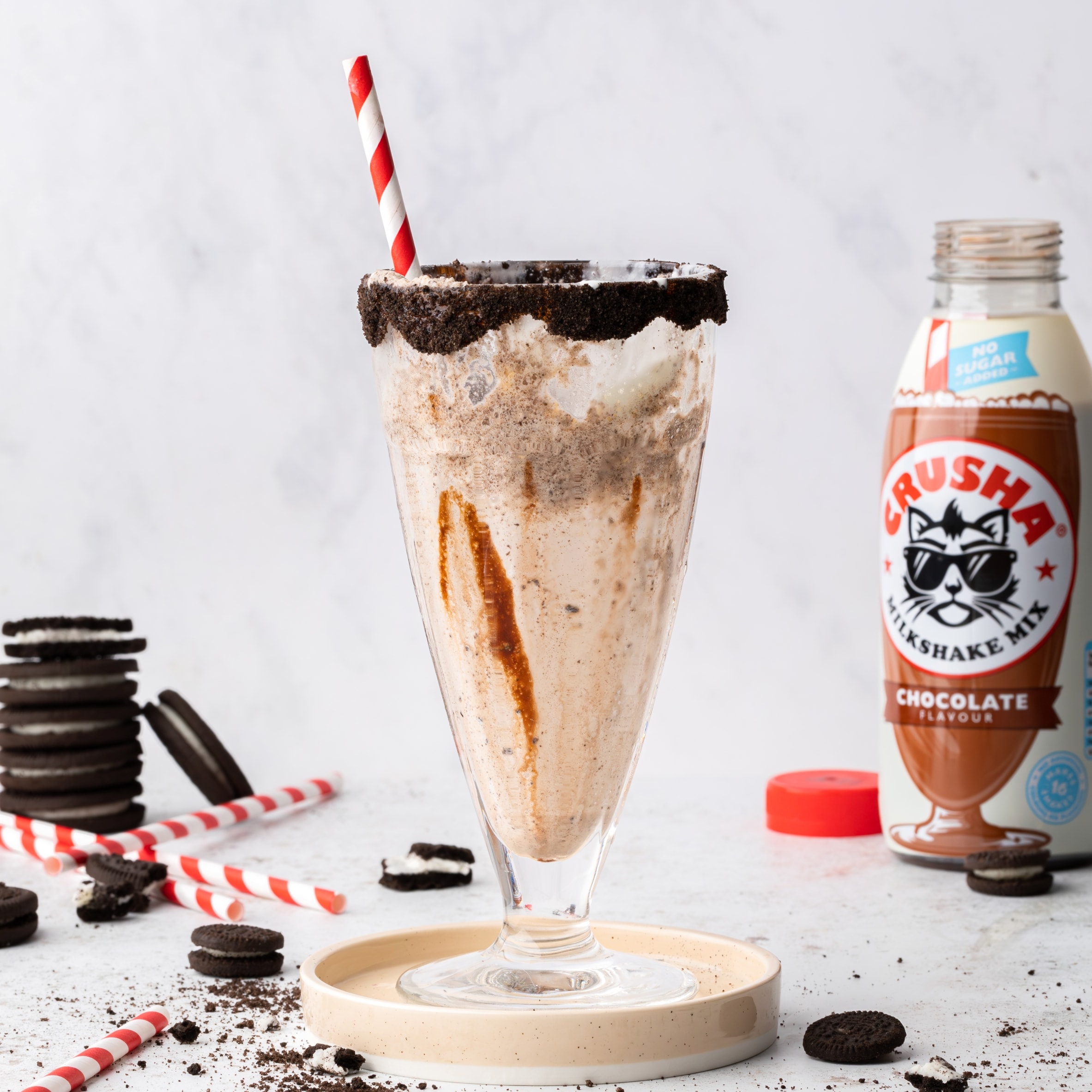 Crusha Chocolate No Added Sugar 500Ml thumbnail 5