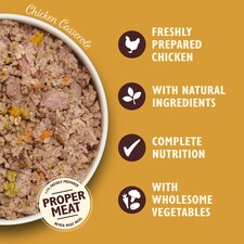 Lily's Kitchen Chicken Turkey Tin Casserole Dog Food 400G thumbnail 3