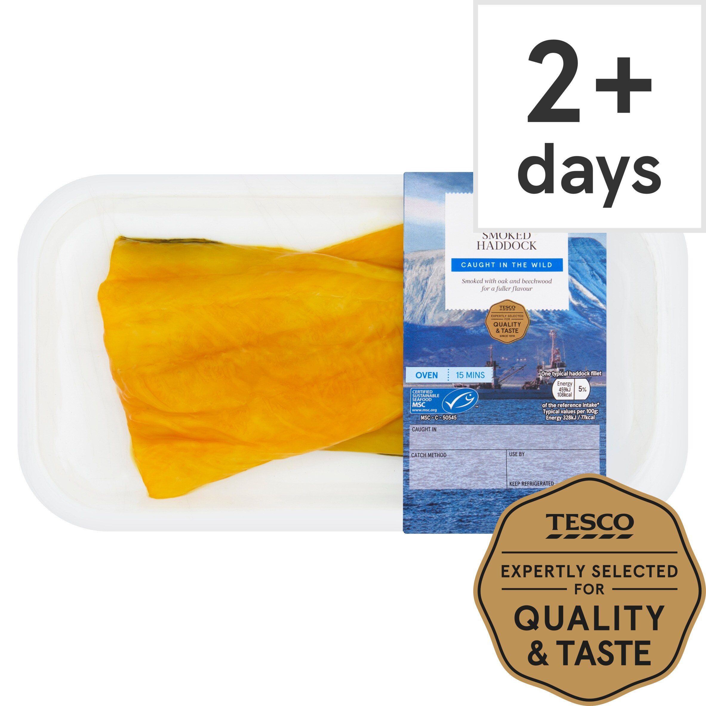 Tesco Boneless Smoked Haddock 280G