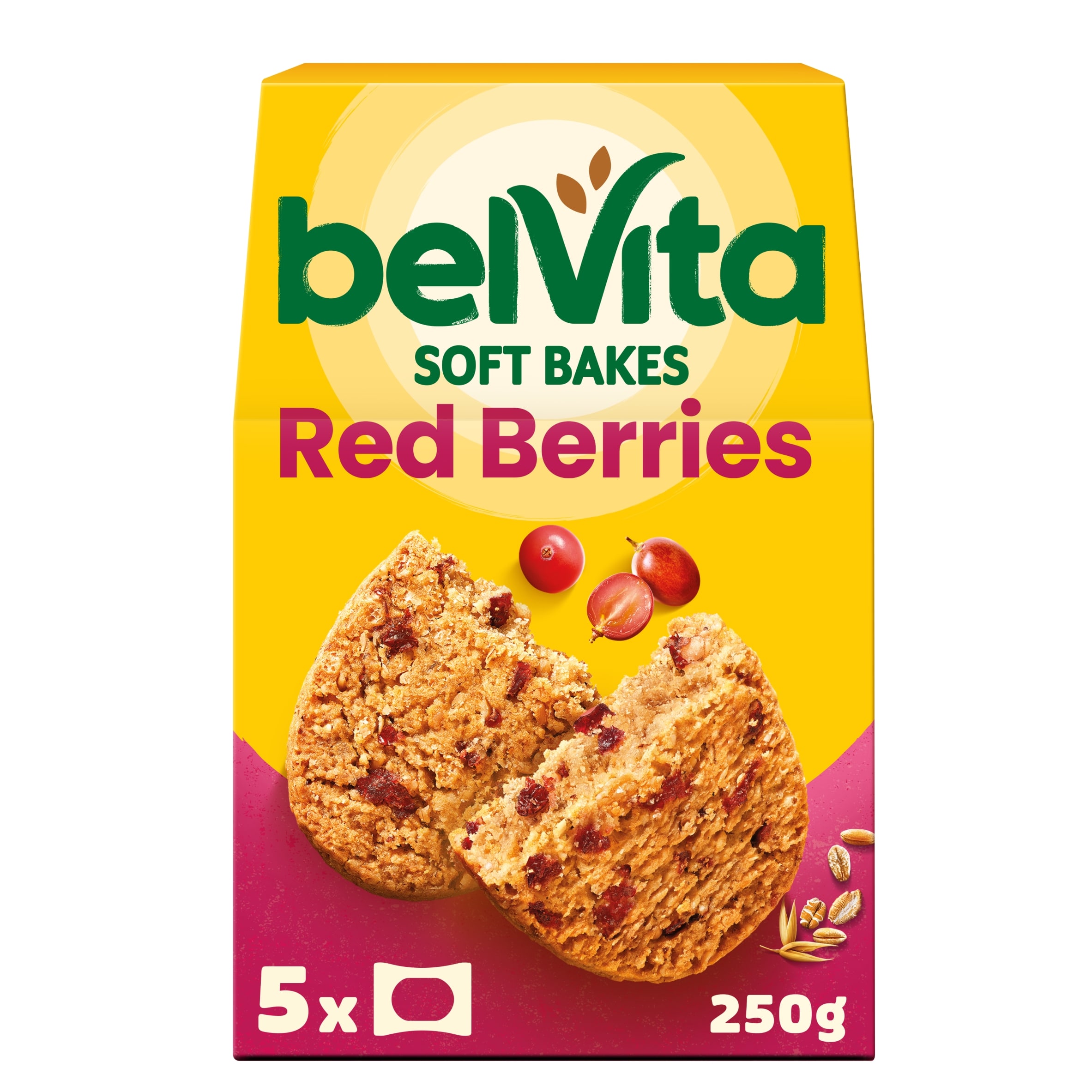 Belvita Red Fruits Soft Bakes Breakfast Biscuits