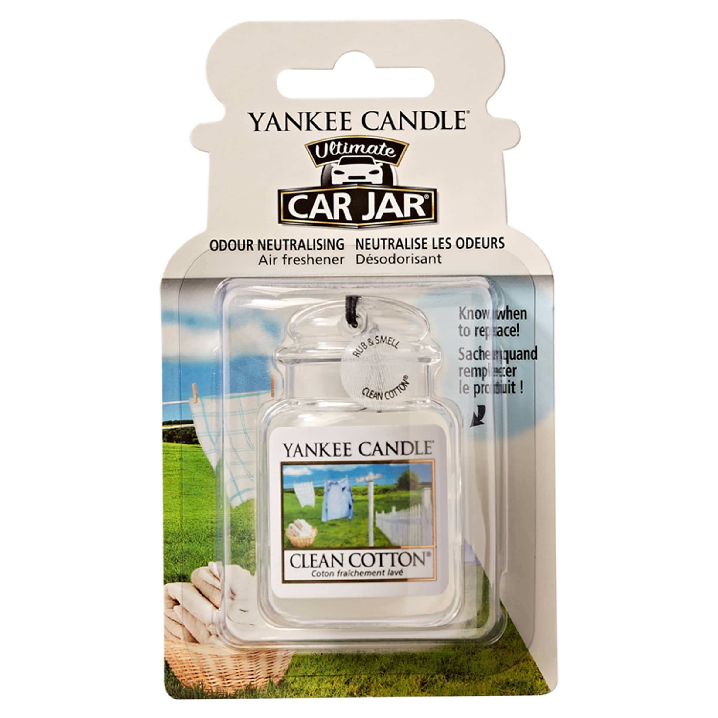 Yankee Candle Car Jar Ultimate Clean Cotton