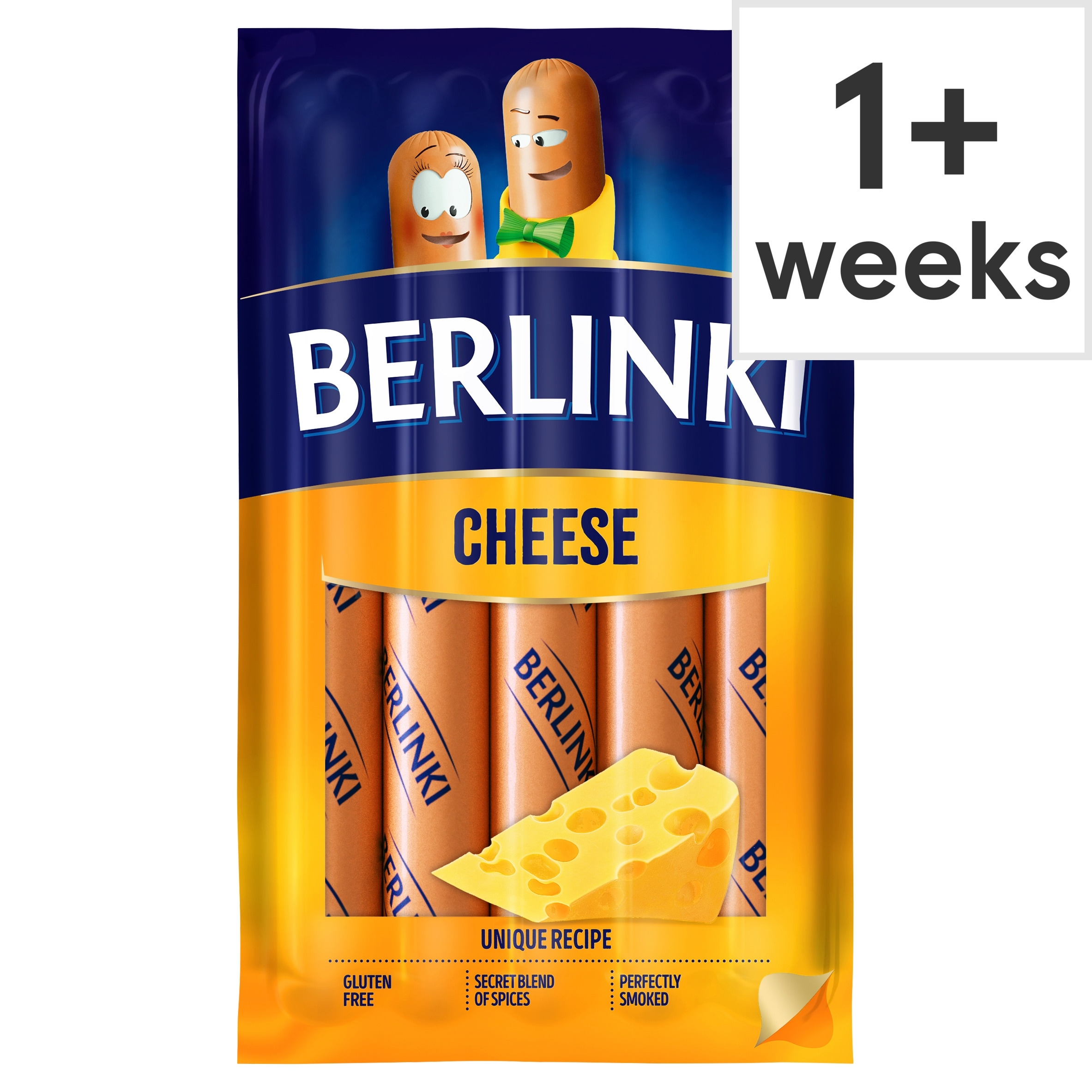 Morliny Berlinki Hot Dog with Cheese