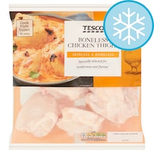 Tesco Boneless Chicken Thighs 500G