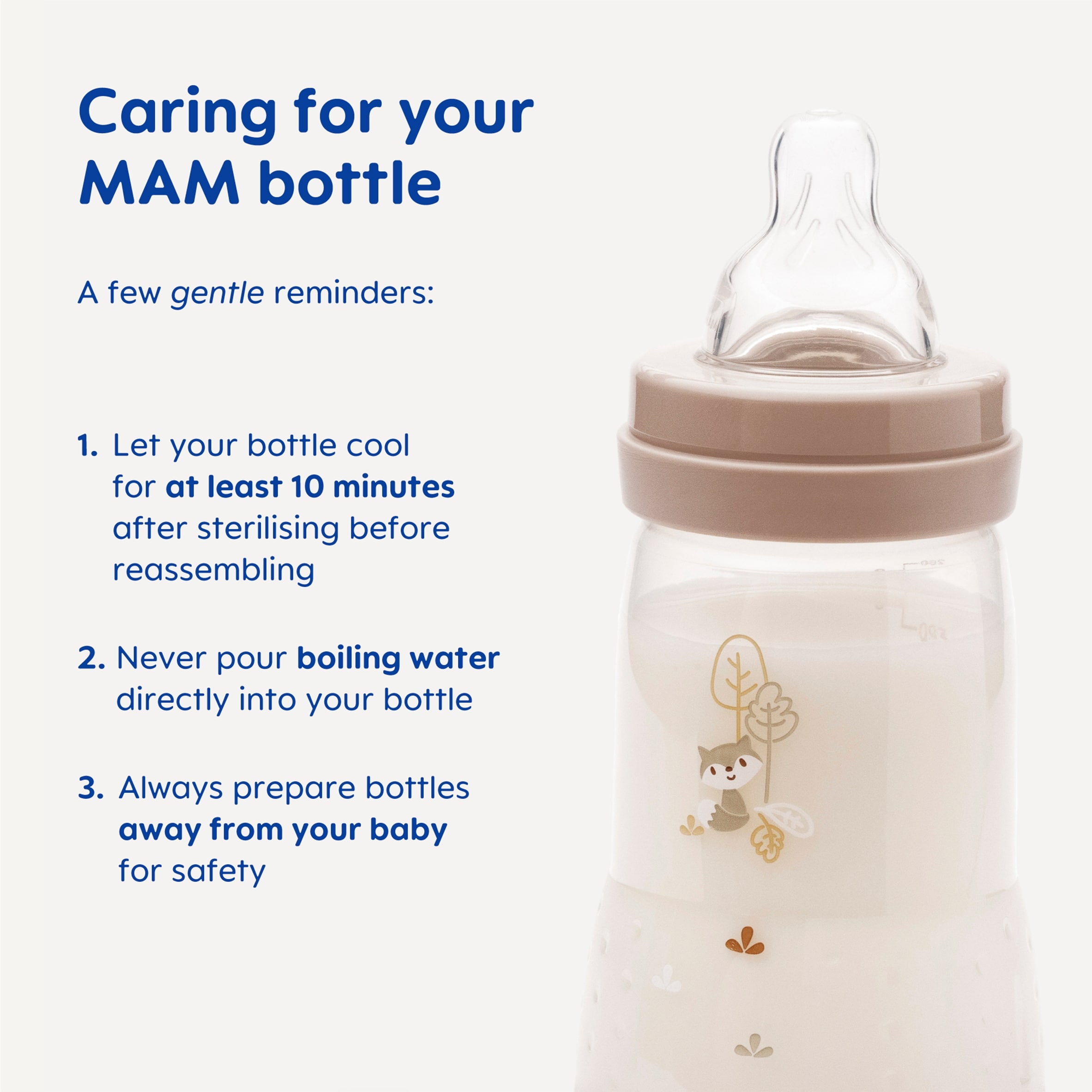 Mam Easy Start Anti-Colic Bottle 2+ Months 3 x 260ml thumbnail 5
