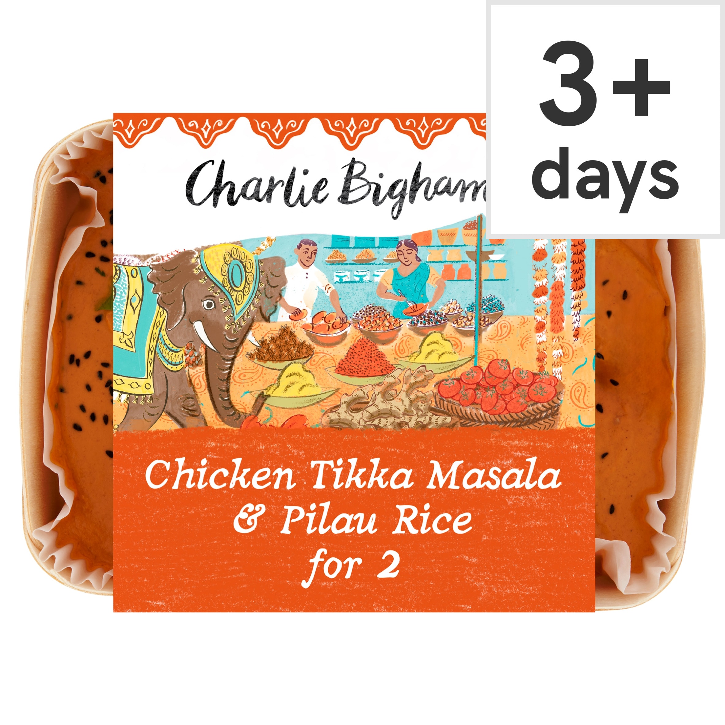 Charlie Bigham's Chicken Tikka Masala & Pilau Rice for 2