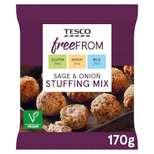 Tesco Free From Sage & Onion Stuffing 170G