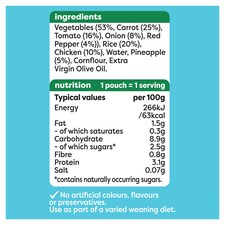Heinz Sweet & Sour Chicken  Baby Food Pouch 180g thumbnail 3