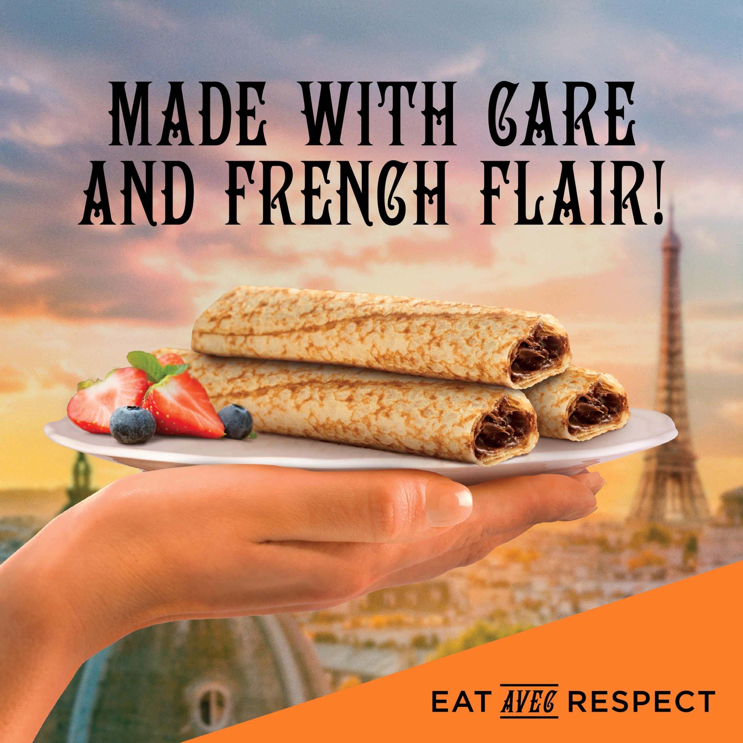 St Pierre Chocolate Filled French Crepes 6 Pack thumbnail 4