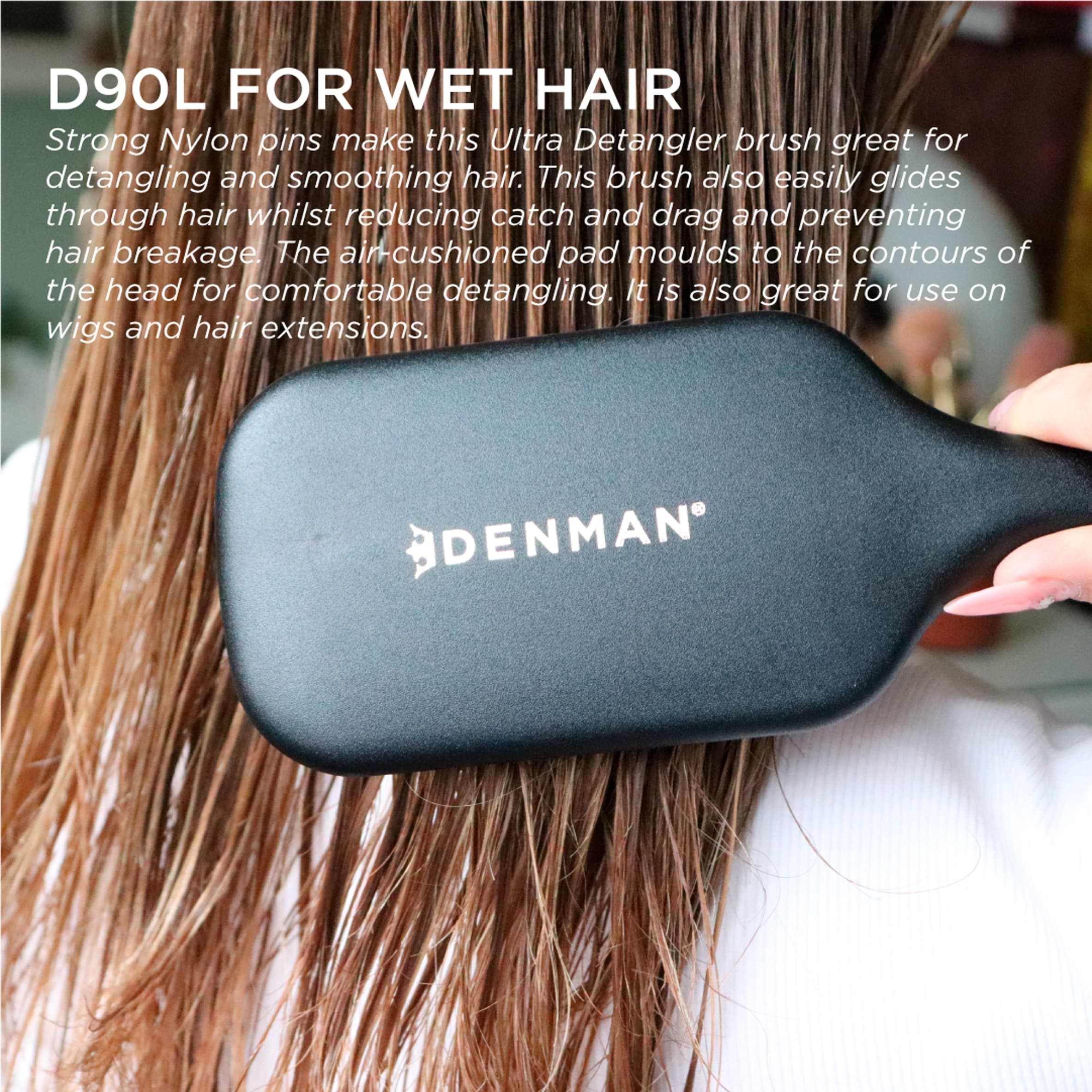 Denman D90l Tangle Tamer Hairbrush thumbnail 5