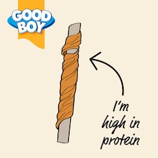 Wagtastic Jumbo Chicken Twist Dog Chew Treats 70G thumbnail 2