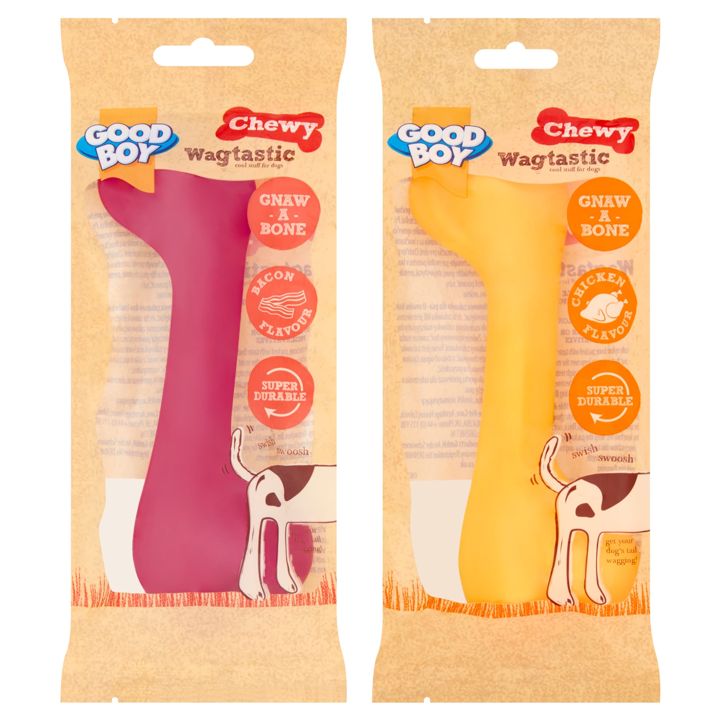 Wagtastic Gnaw A Bone Dog Toy thumbnail 2