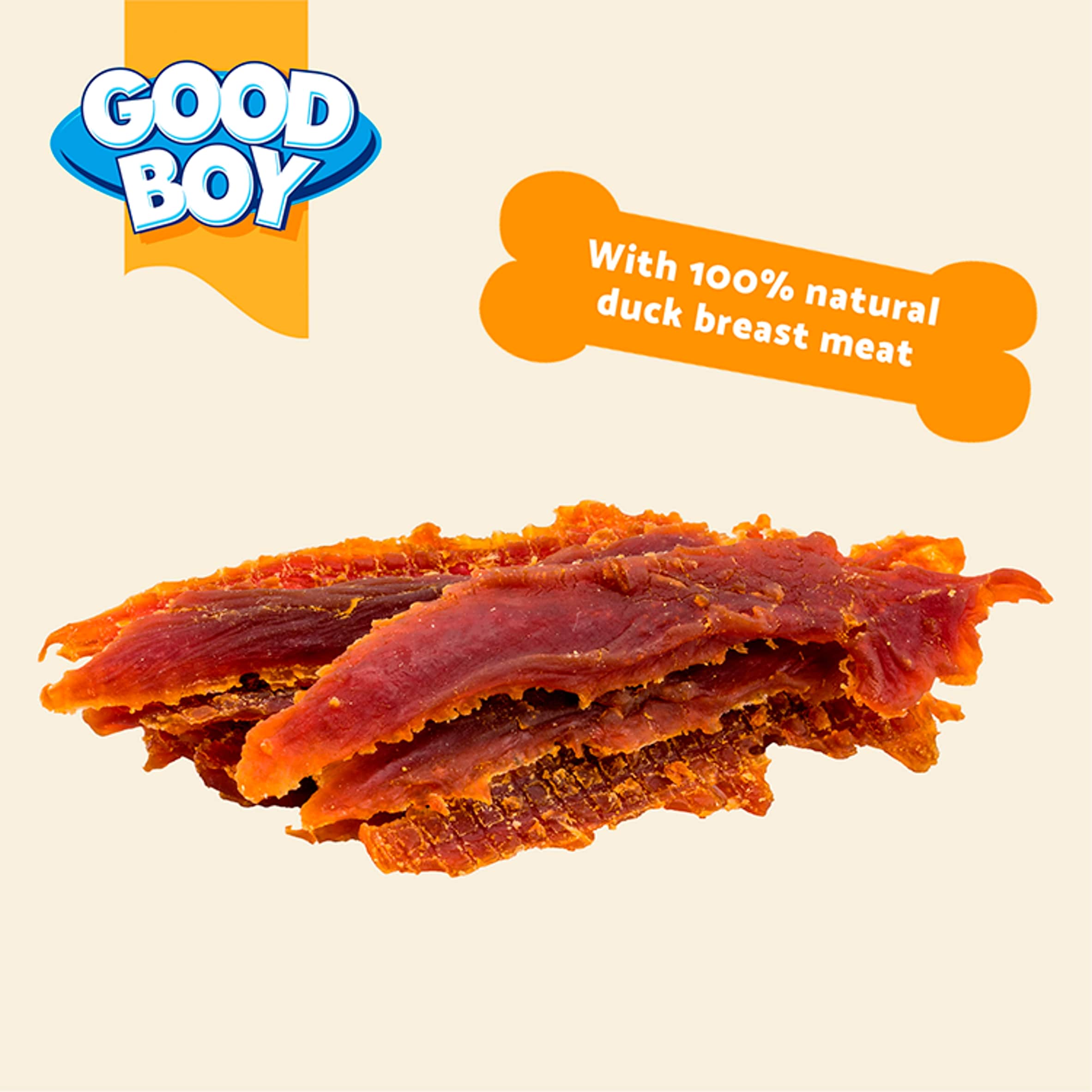 Good Boy Wagtastic Dog Treats Duck Fillets 70g thumbnail 3