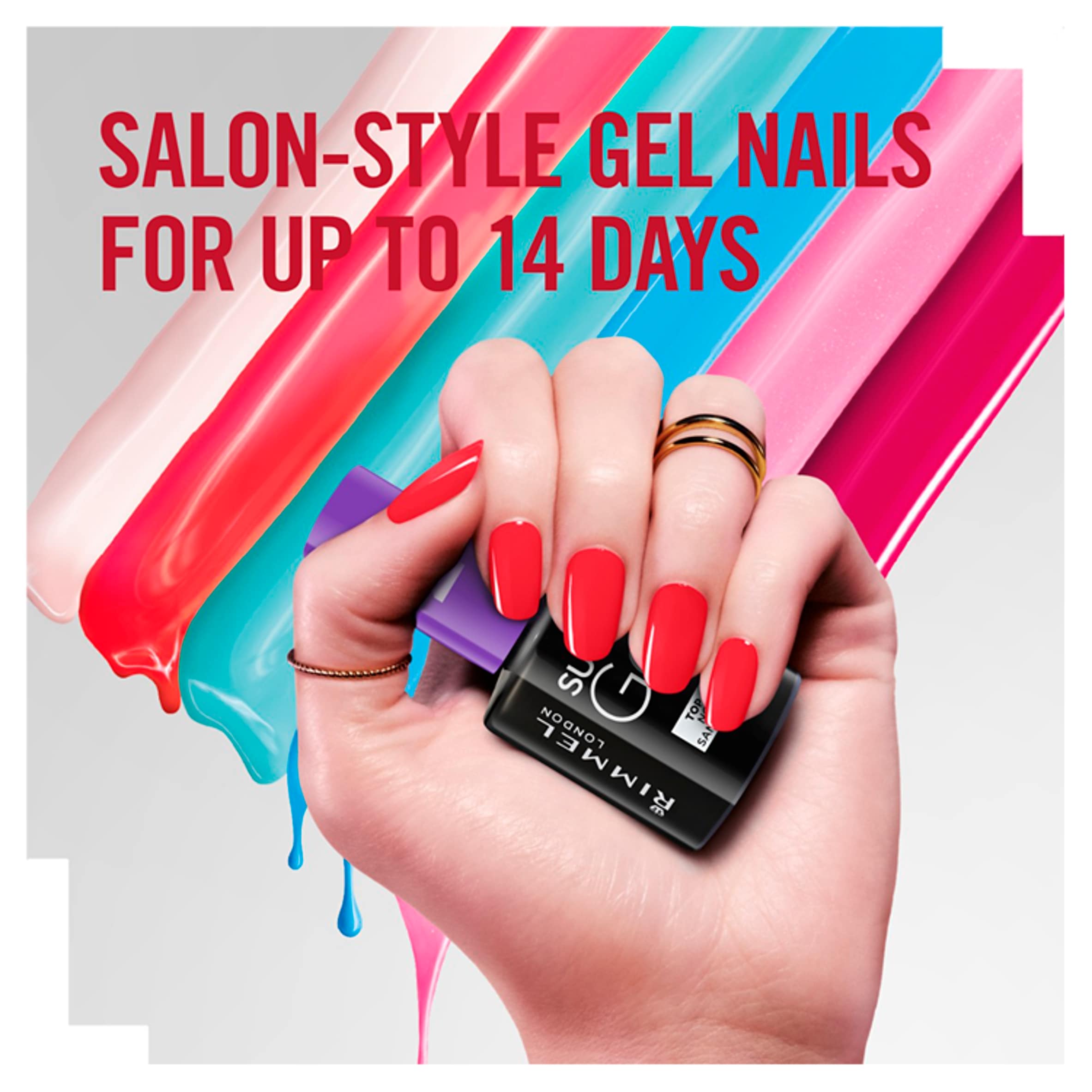 Rimmel Super Gel Nail Polish Top Coat 12Ml thumbnail 4