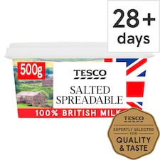 Tesco British Salted Spreadable 500g