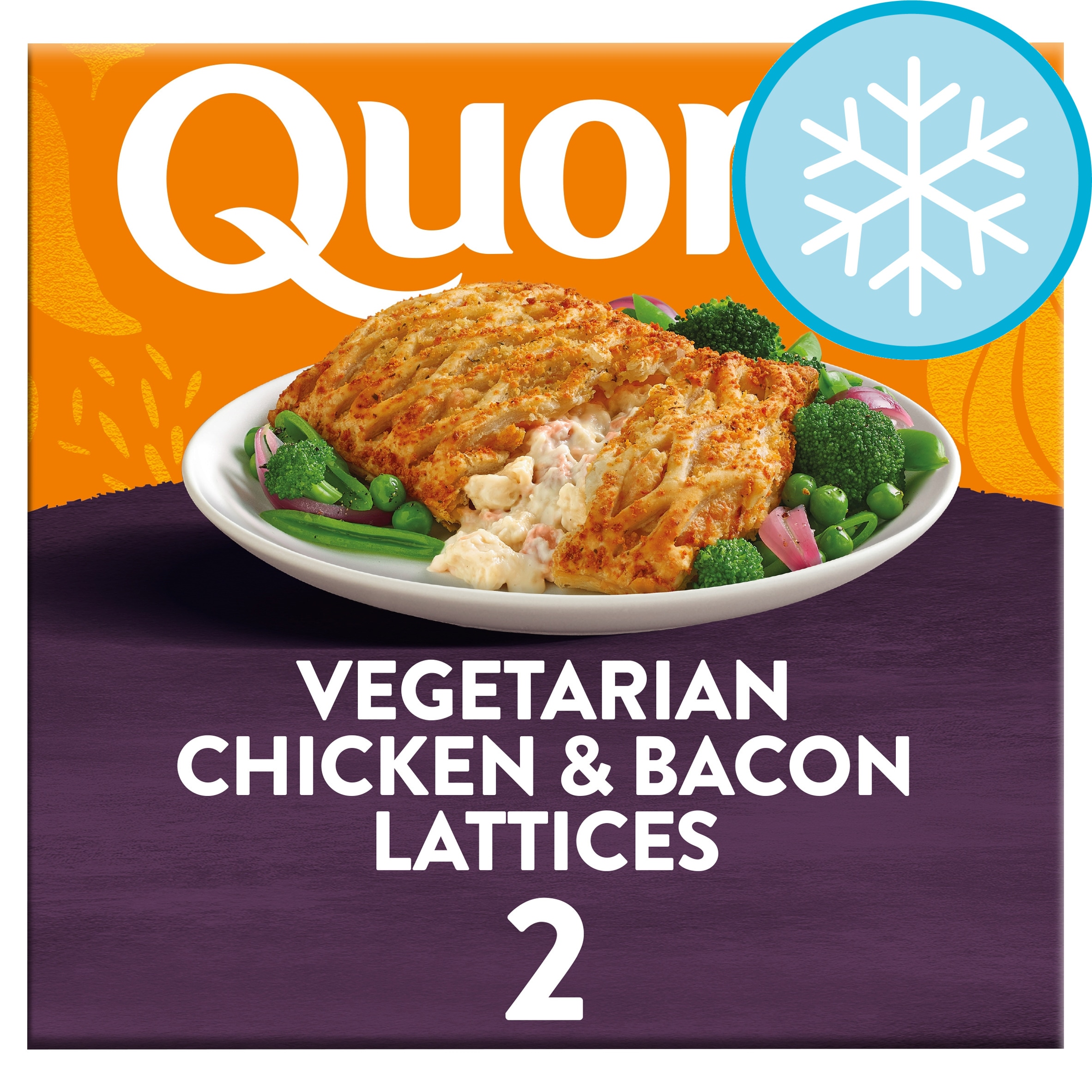 Quorn Vegetarian 2 Chicken & Bacon Lattice