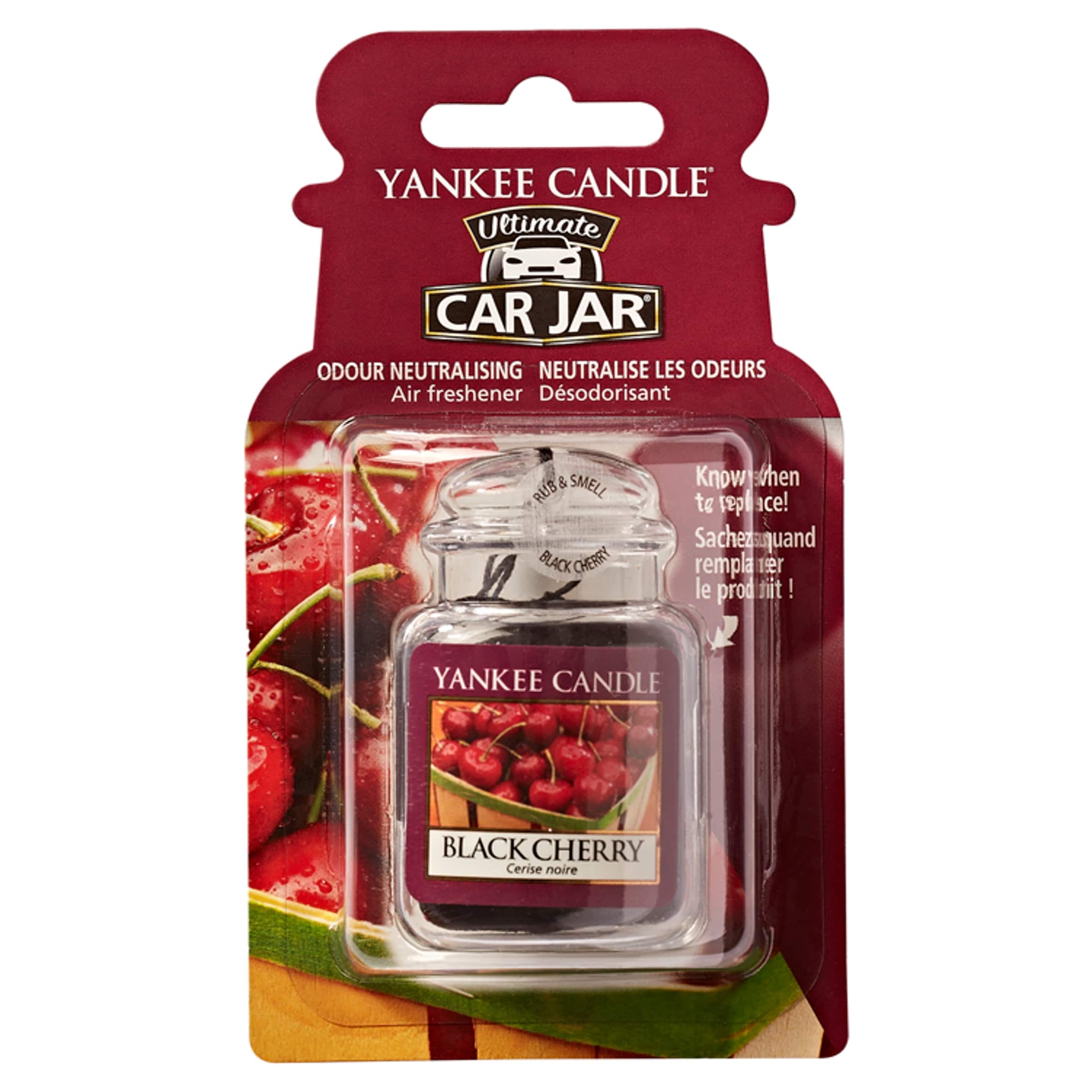 Yankee Candle Car Jar Ultimate Black Cherry