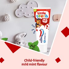 Aquafresh Kids Paw Patrol Little Teeth Toothpaste 3-5 years 75ml thumbnail 4