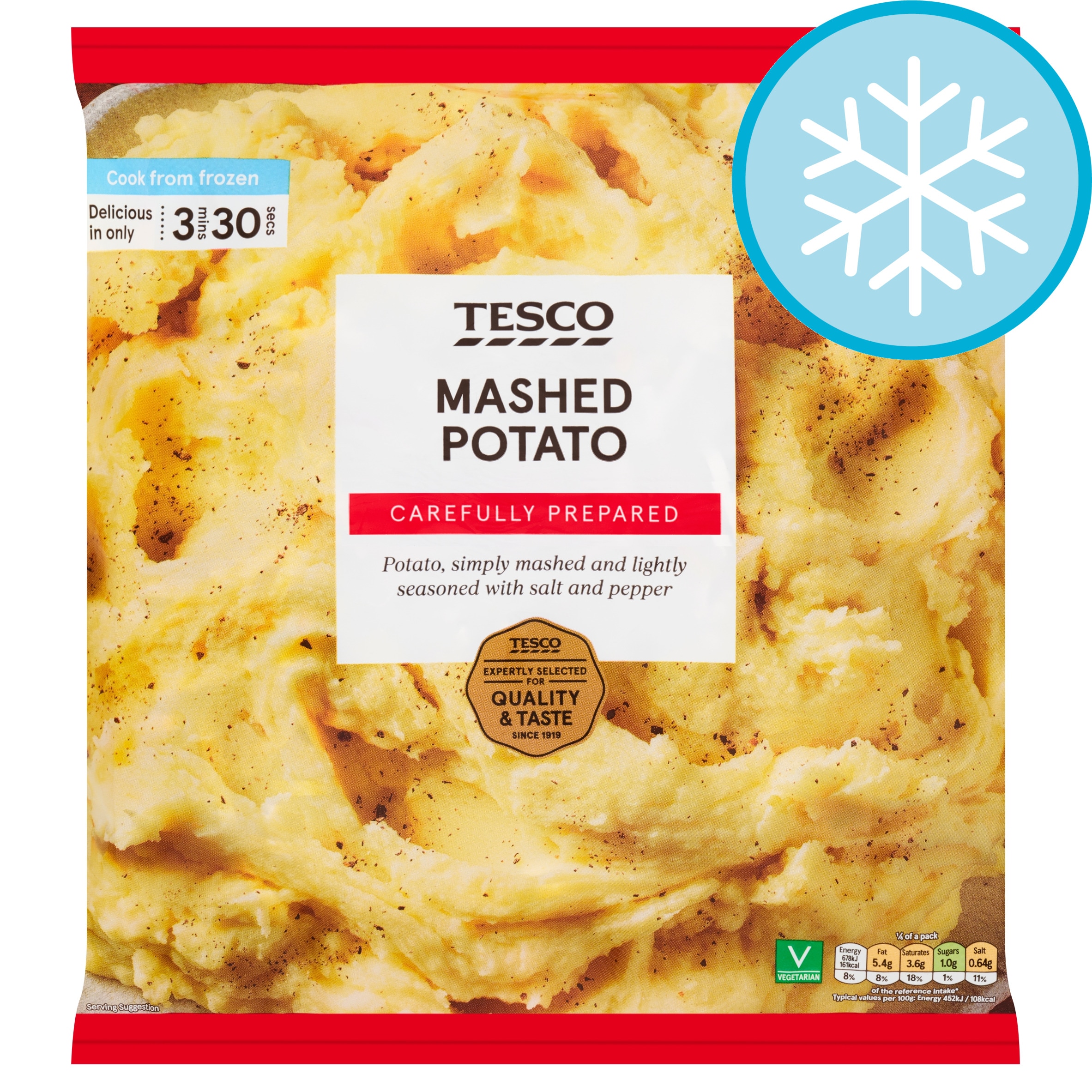 Tesco Mashed Potato 900G