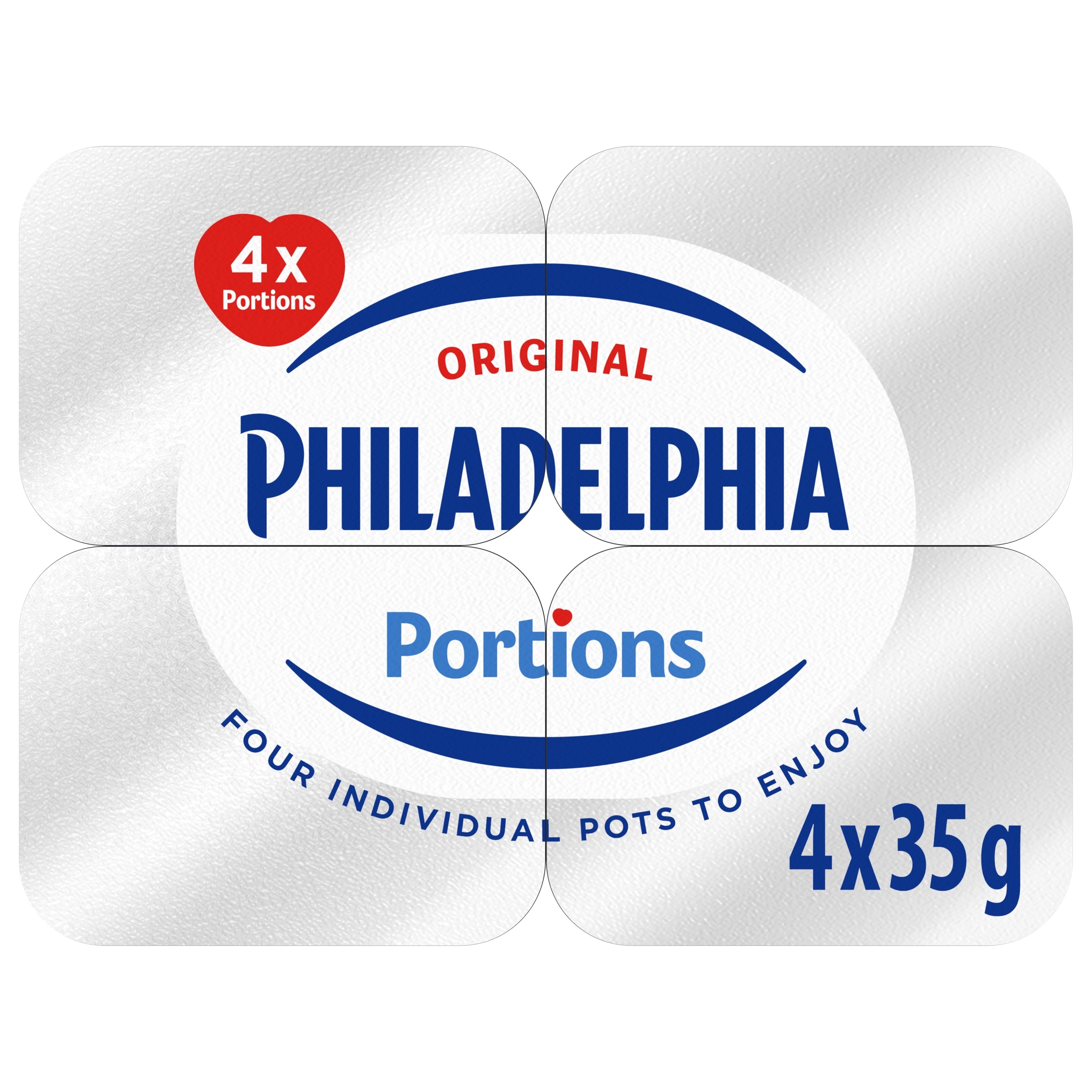 Philadelphia Original Portions 4 x 35g (140g)