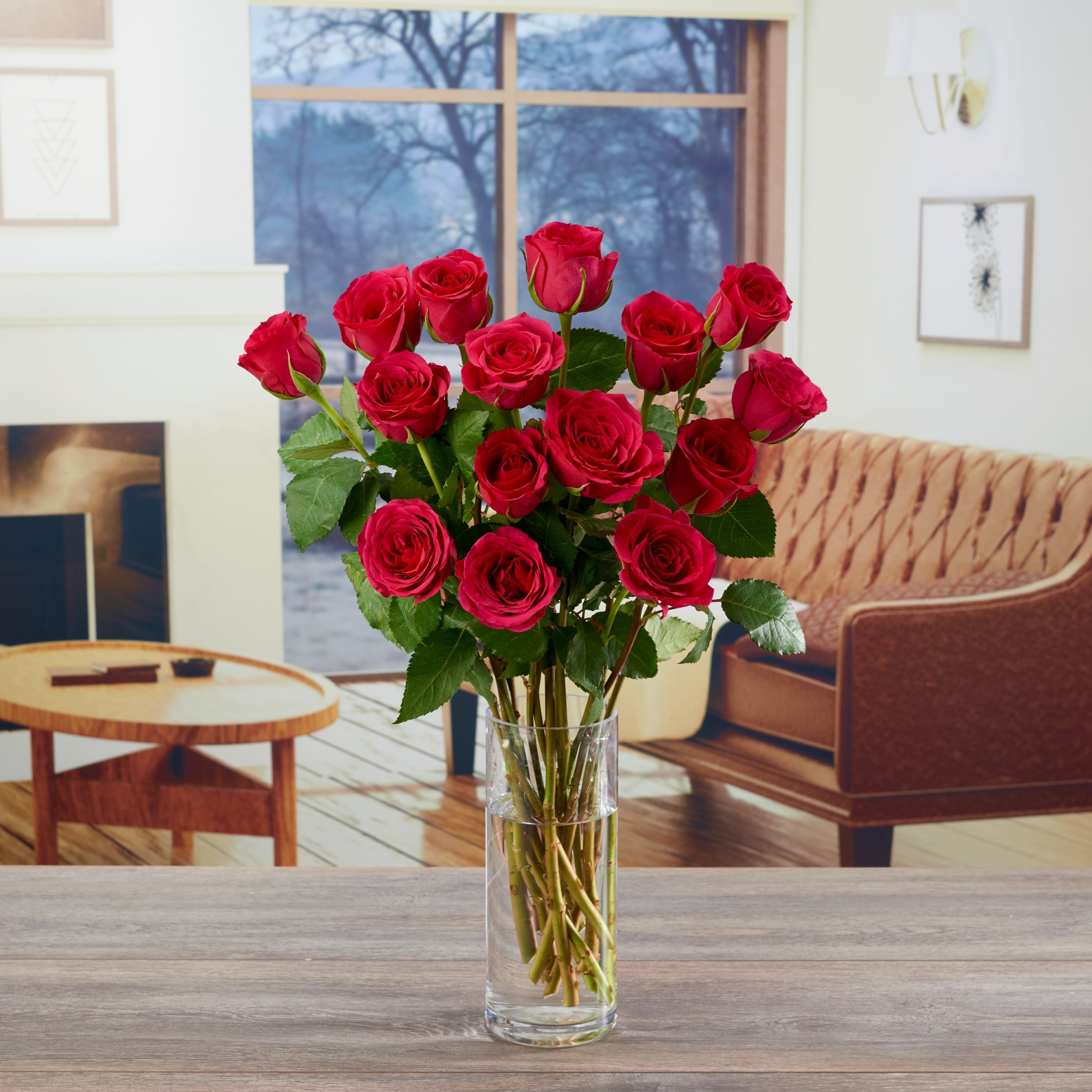 Tesco Pink Roses Flowers Bouquet thumbnail 2