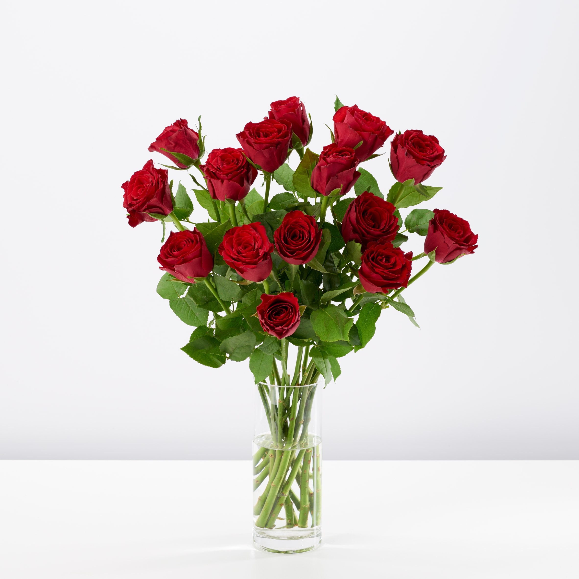 Tesco Red & Orange Roses Flowers Bouquet