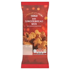 Tesco Mini Gingerbread Men 100G