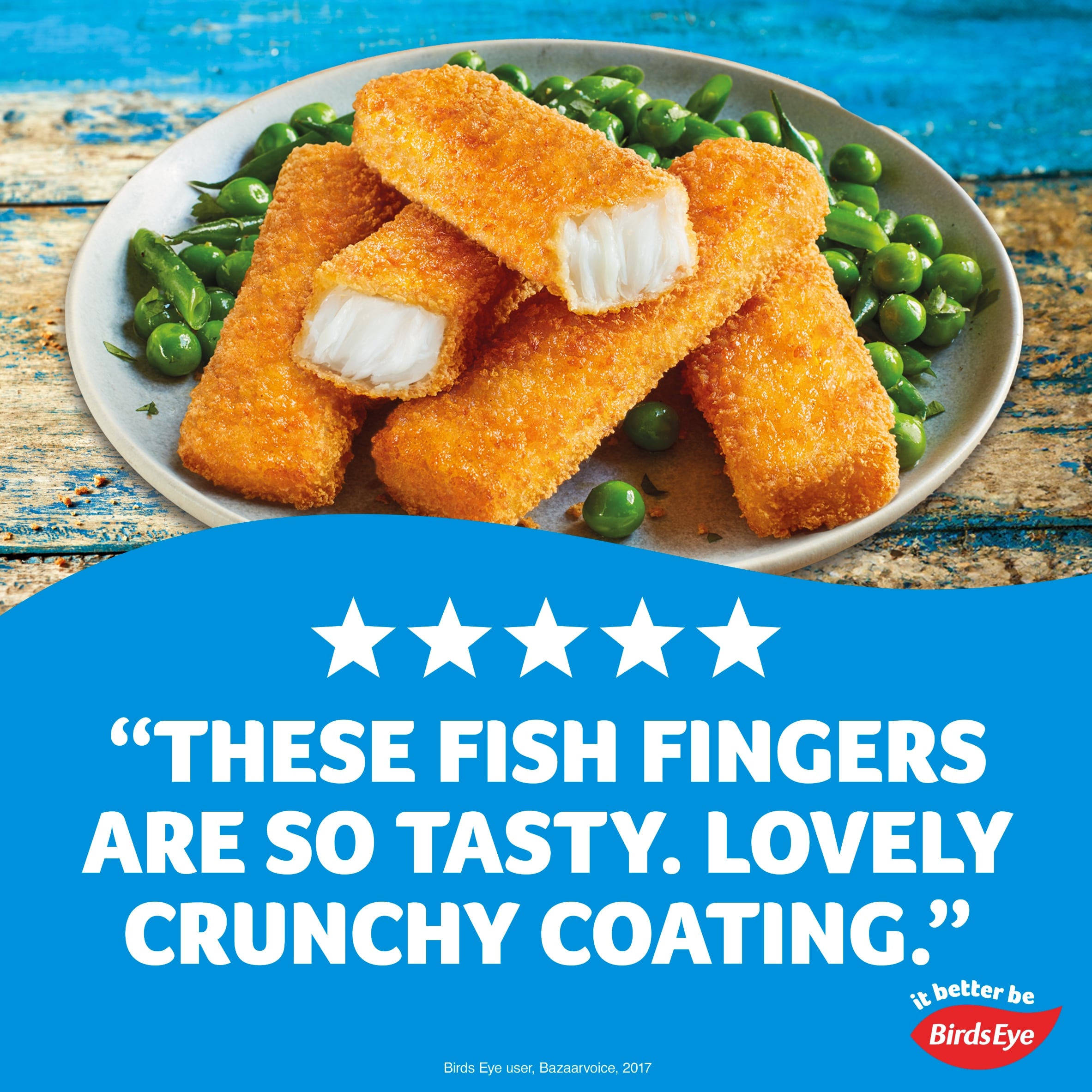 Birds Eye Gluten Free Fish Fingers 12 Pack 360g thumbnail 3