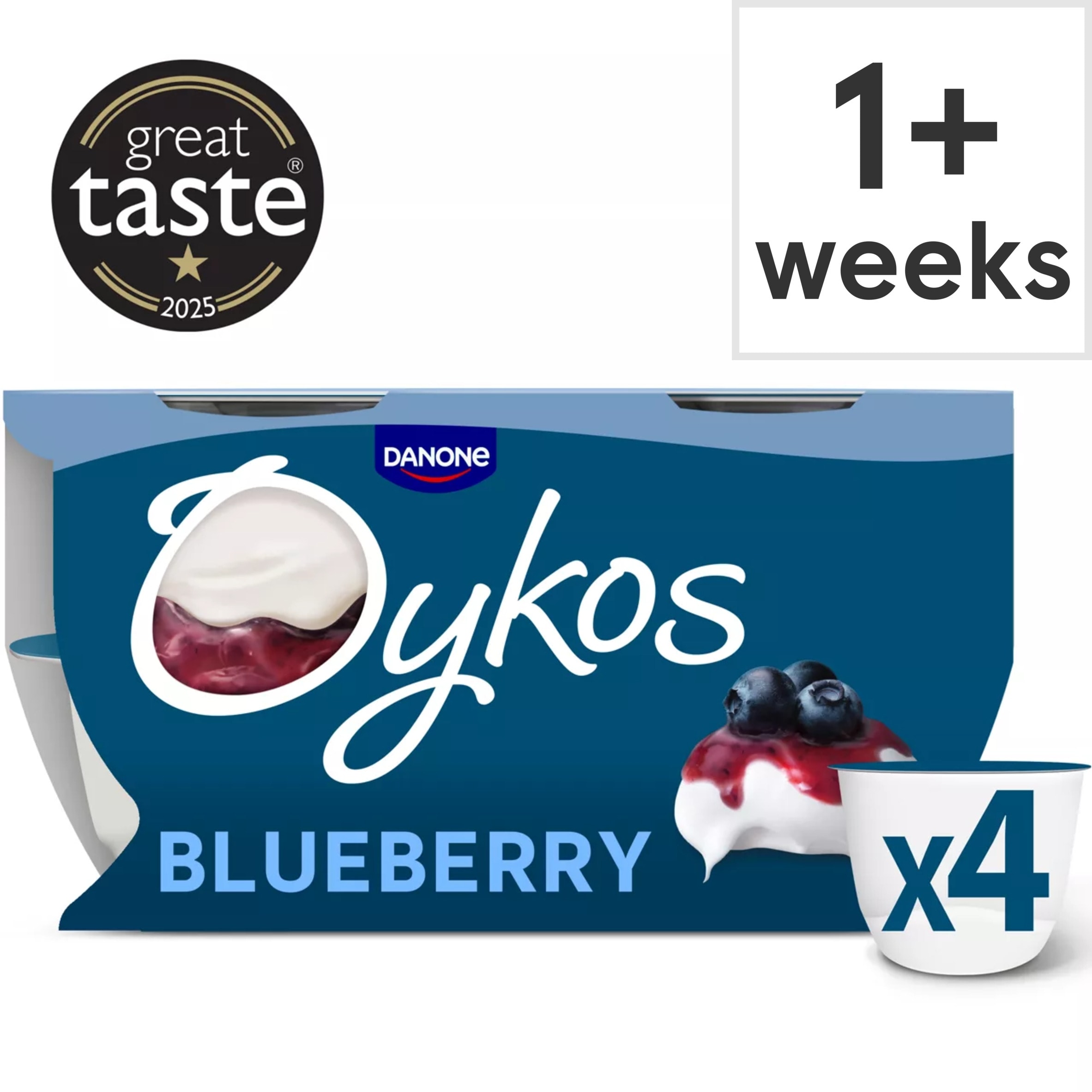 Oykos Blueberry Luxury Greek Style Yoghurt