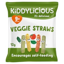 Kiddylicious Veggie Straws 12G