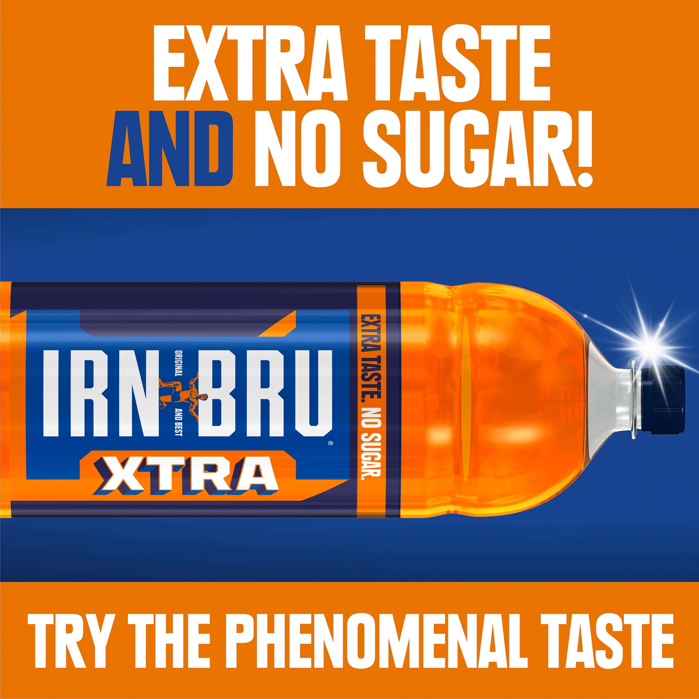 Irn-Bru Zero Sugar Soft Drink Bottle 2L thumbnail 2