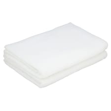 F&F Home 2 Pack Bath Towel White
