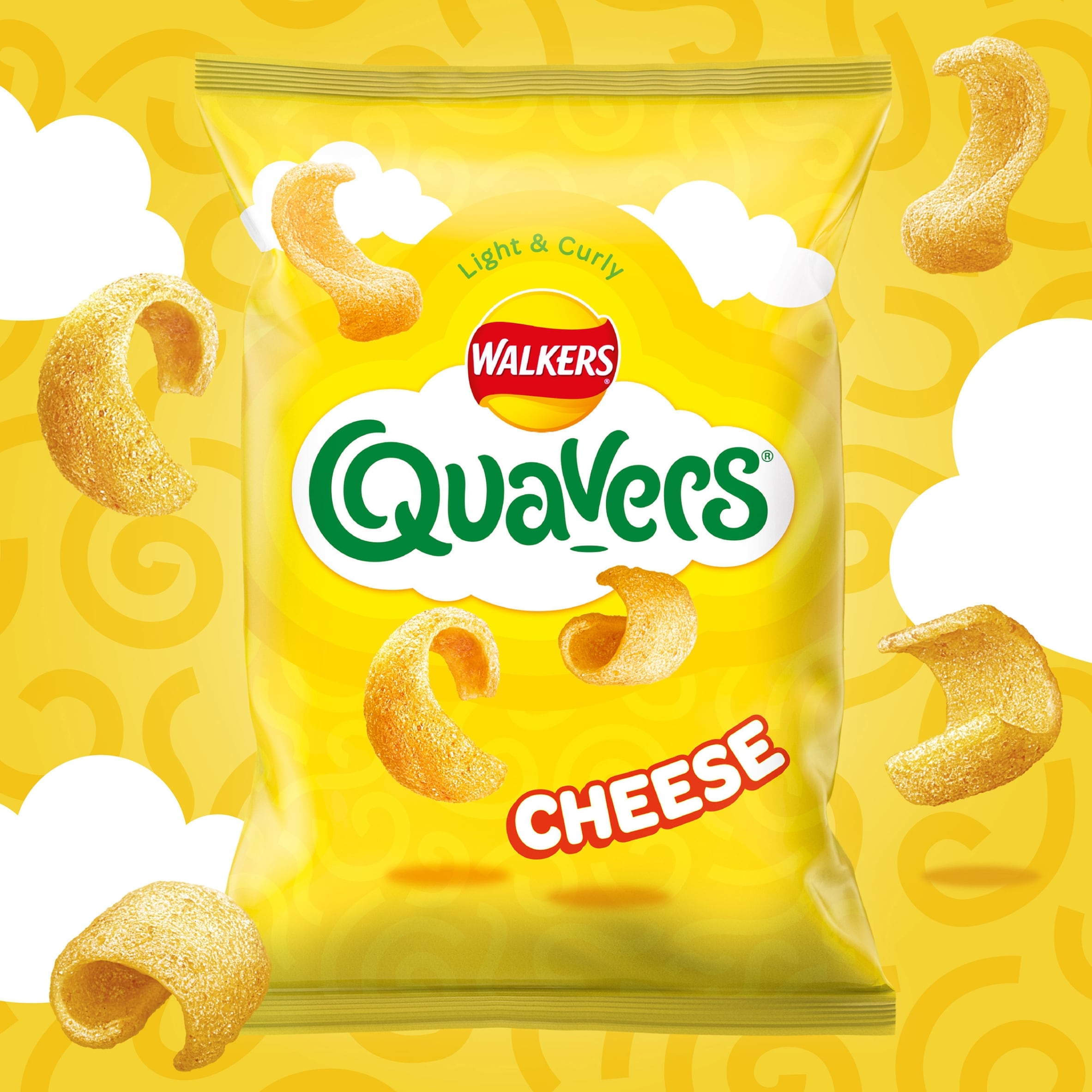 Walkers Quavers Cheese Grab Bag Crisps 34g thumbnail 2