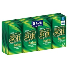 Tesco Balm Pocket Tissues 8 Pack
