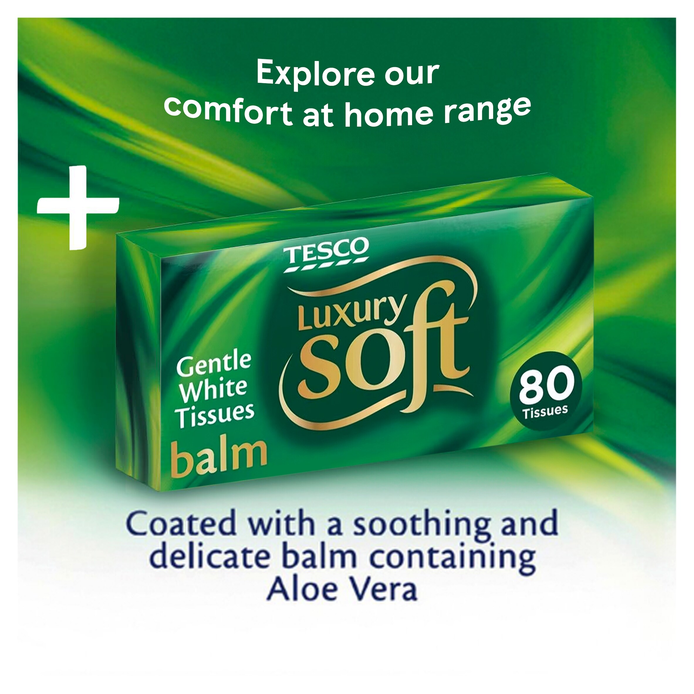 Tesco Balm Pocket Tissues 8 Pack thumbnail 2
