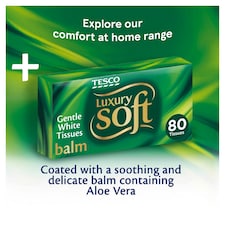 Tesco Balm Pocket Tissues 8 Pack thumbnail 2