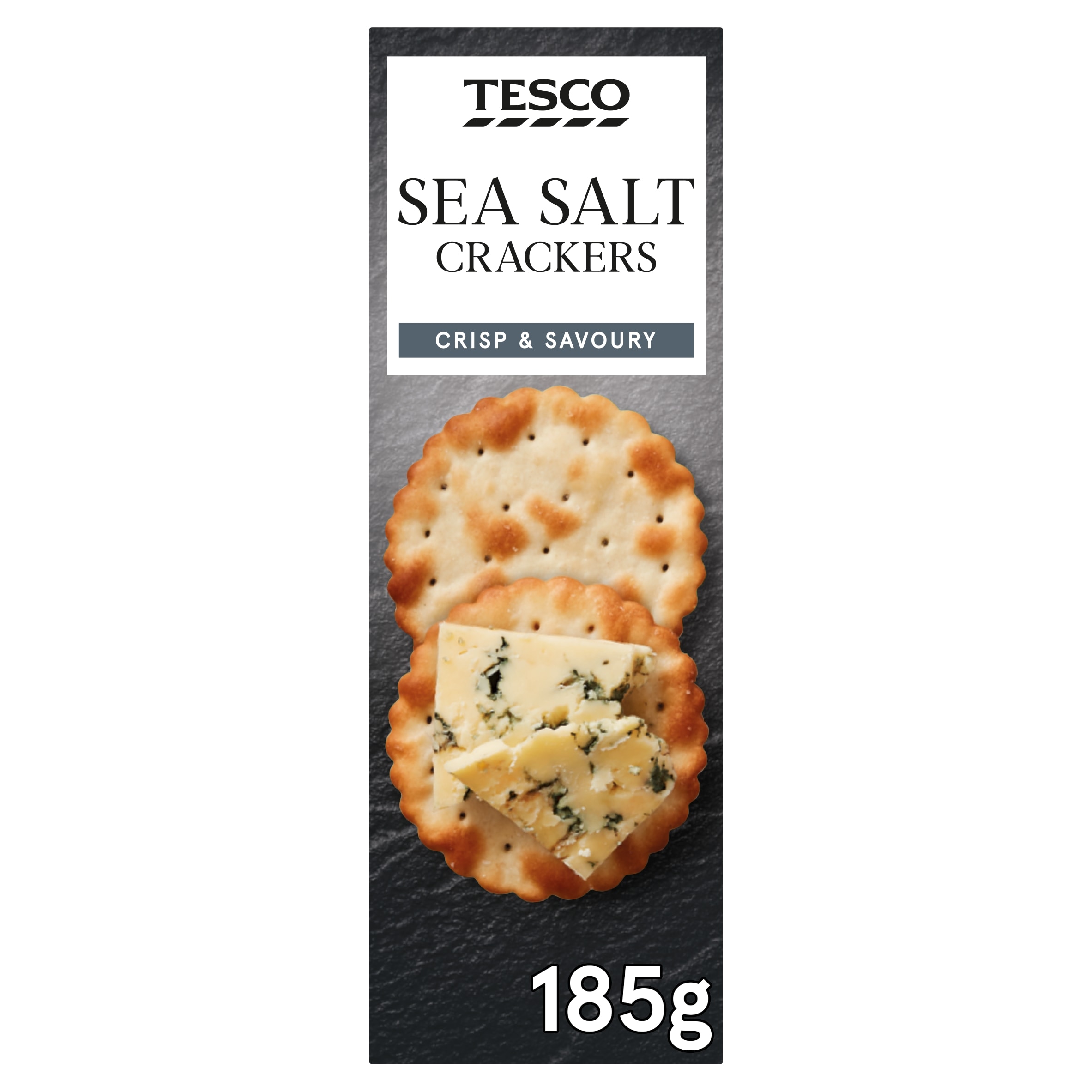 Tesco Sea Salt Crackers 185G