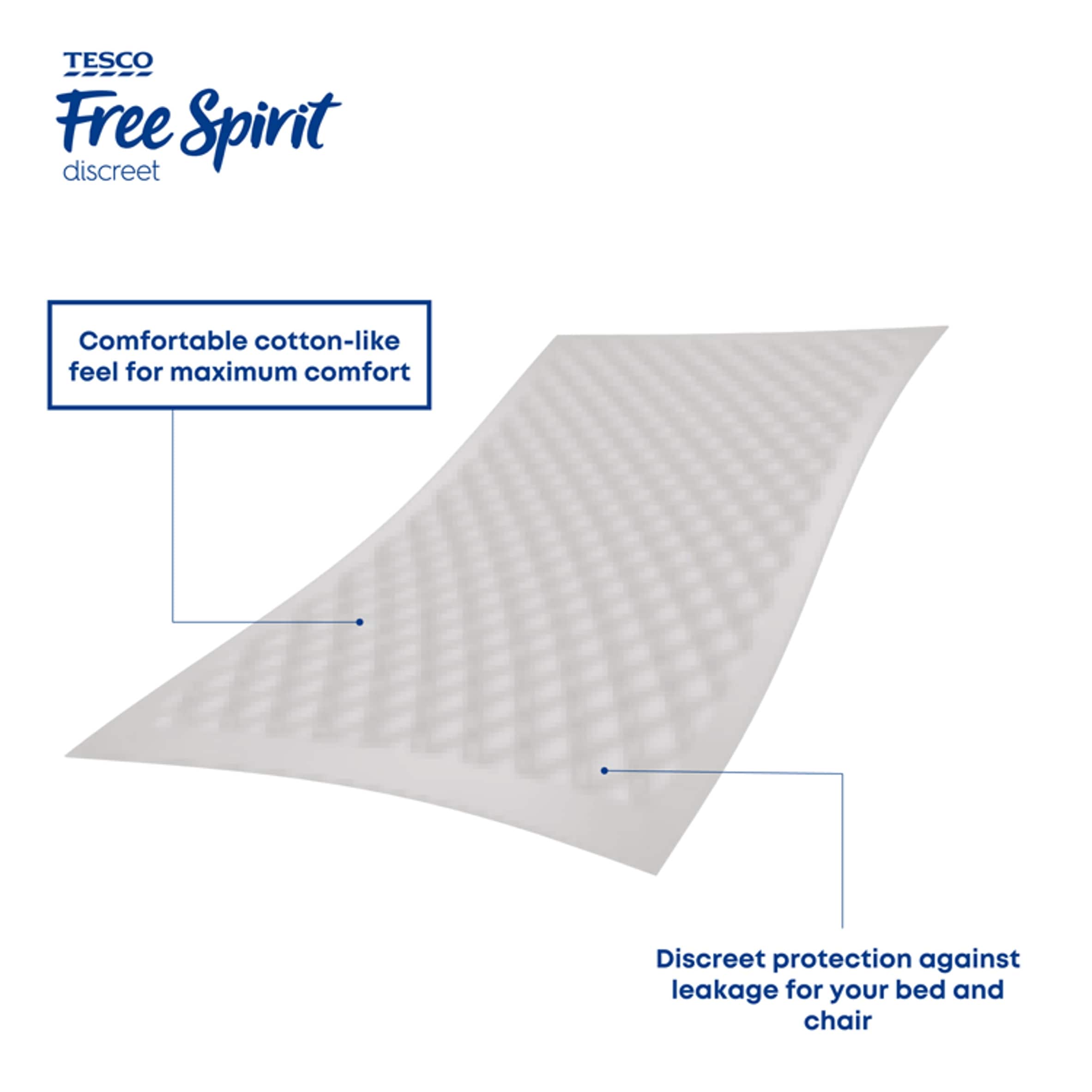 Tesco Freespirit Chair & Bed Mats 10 Pack thumbnail 2