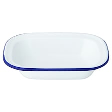 Tesco Enamel Pie Dish 21Cm