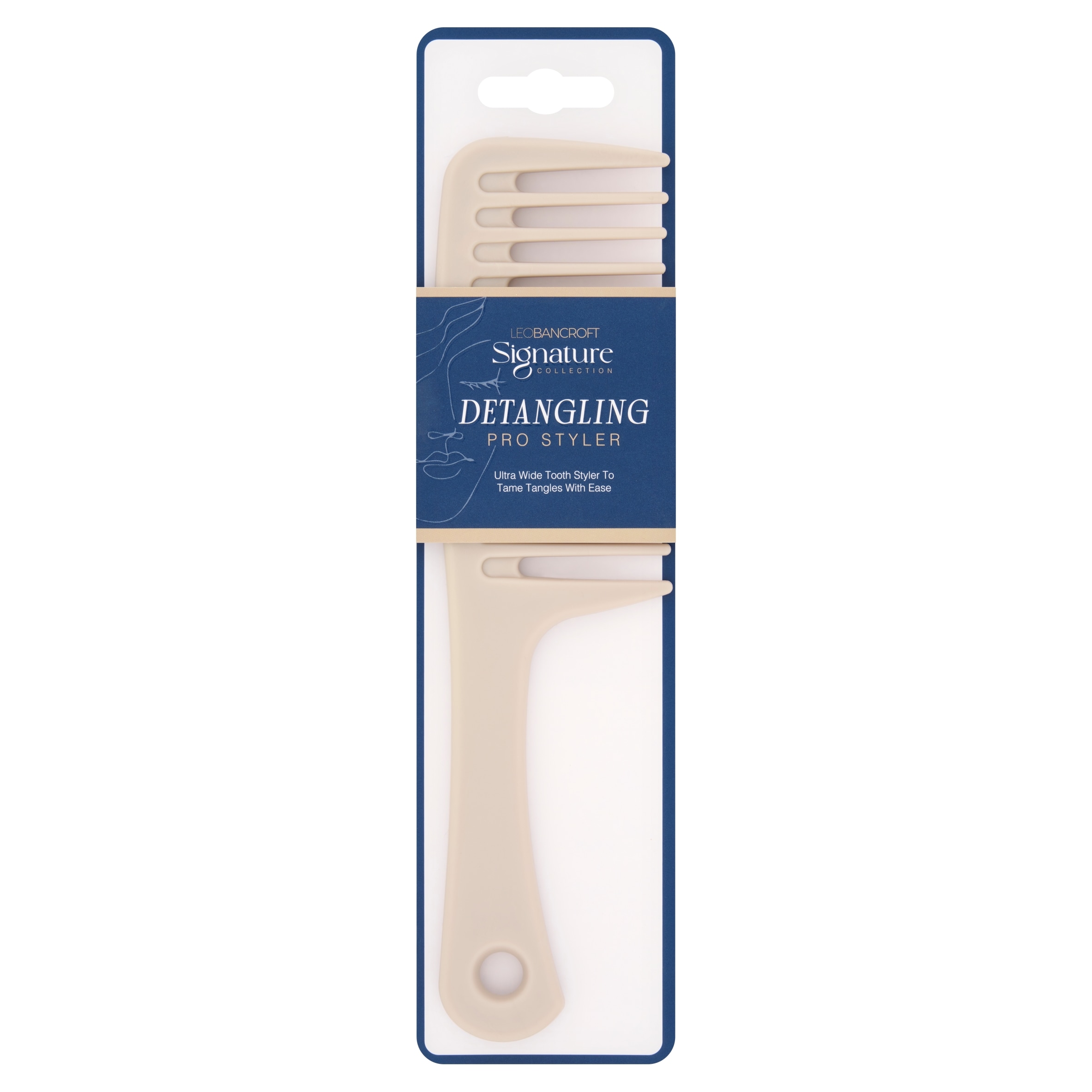 Leo Bancroft Premium Gold Label Detangle Comb