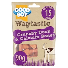 Wagtastic Duck & Calcium Bones Dog Treats