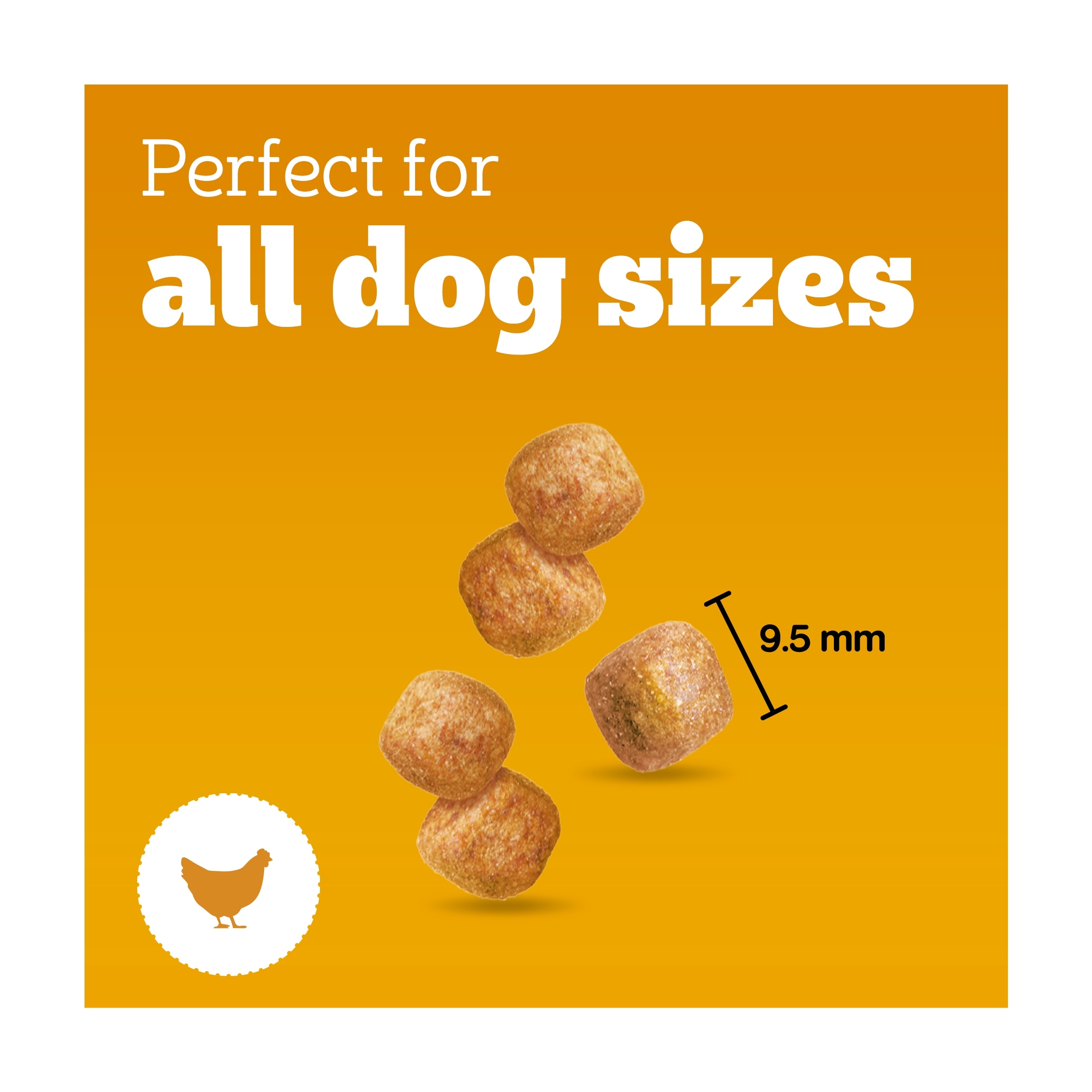 Pedigree Puppy Dog Food Treats Tasty Minis Cubes Chicken 125g thumbnail 3