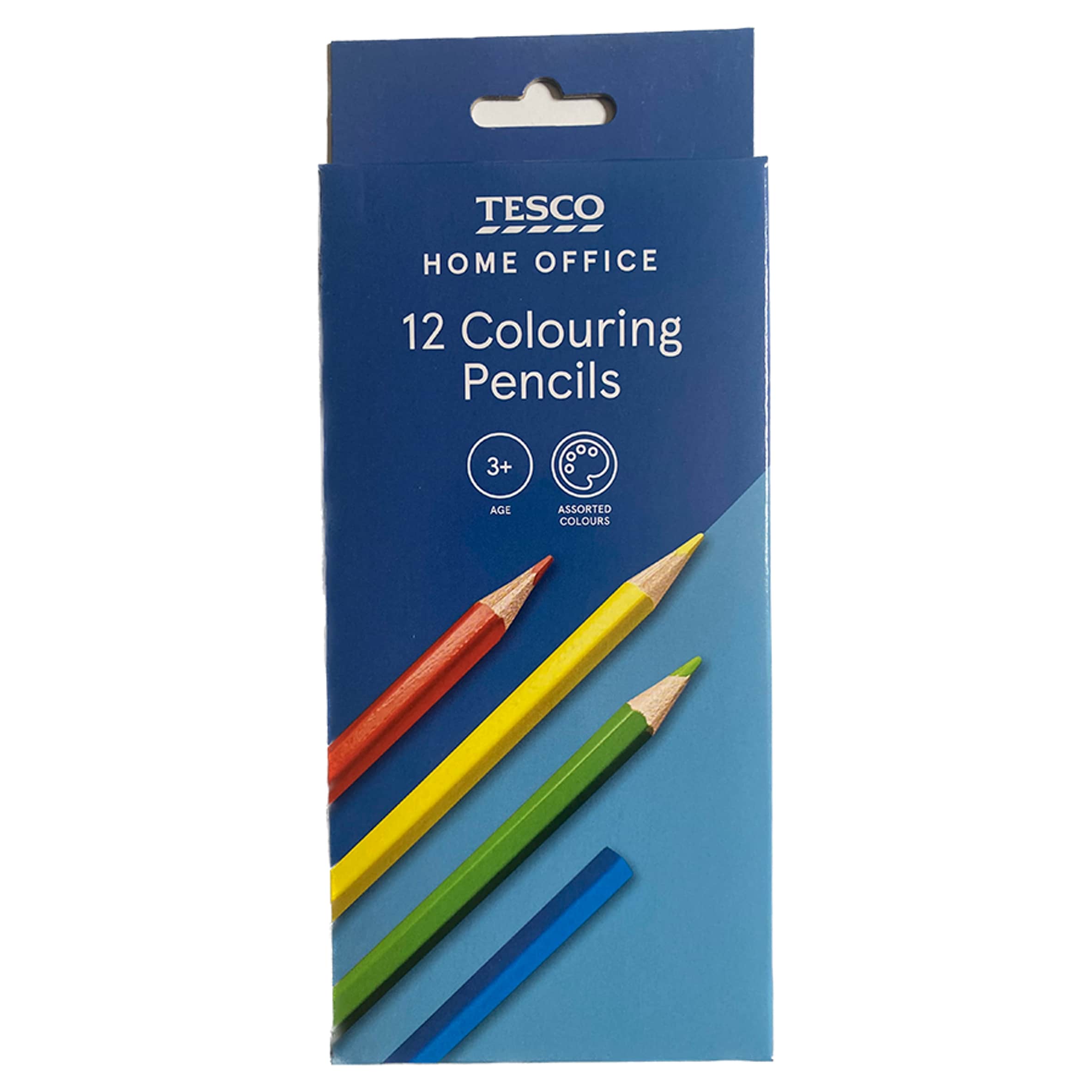 Tesco Colouring Pencils 12 Pack