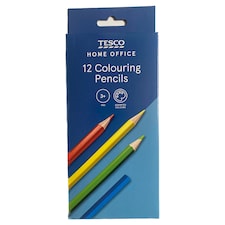 Tesco Colouring Pencils 12 Pack
