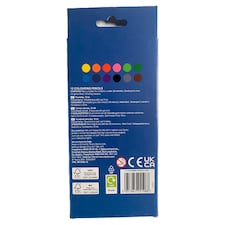 Tesco Colouring Pencils 12 Pack thumbnail 2