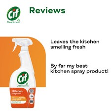 Cif Power & Shine Kitchen Cleaner Spray 700Ml thumbnail 4
