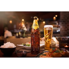 Cobra Premium World Lager Beer Bottle 620ml thumbnail 2