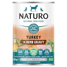 Naturo Grain Free Turkey With Cran Crrot 390G